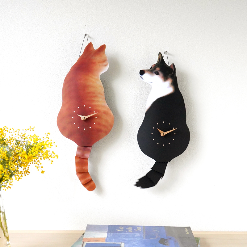 犬のしっぽをふる時計と猫のしっぽをふる時計 藤井啓太郎  