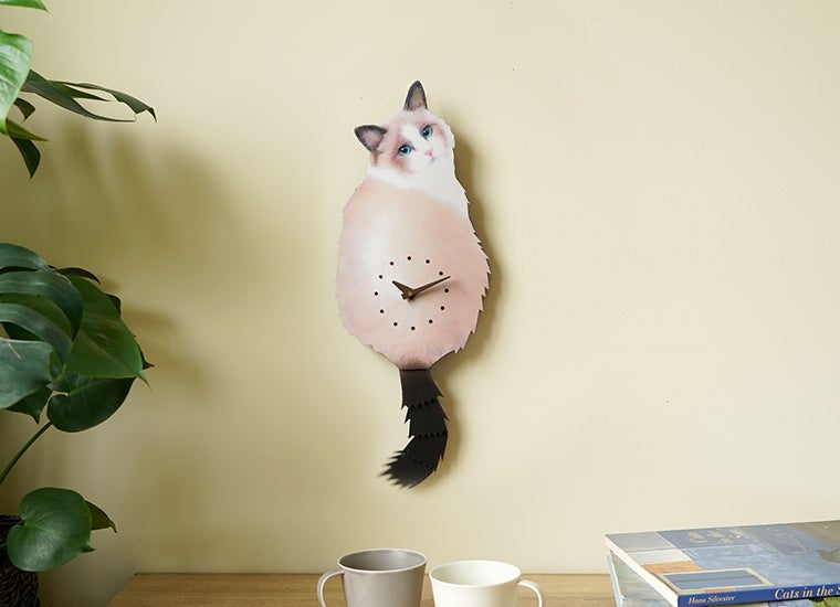 たち吉の猫のしっぽをふる時計 藤井啓太郎の商品一覧 | 京都 皿や鉢